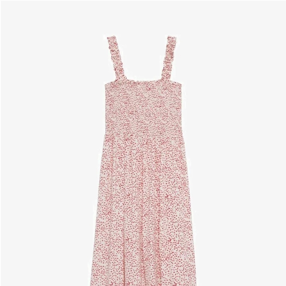 Mango Ruched Dress